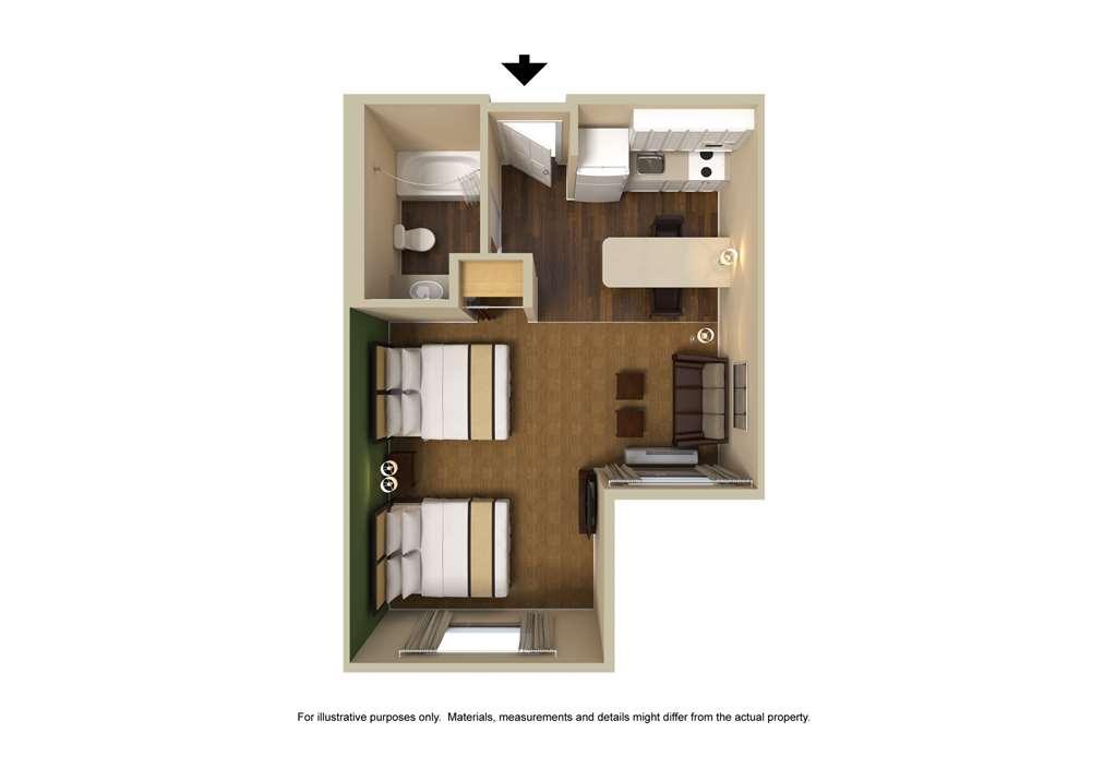 Extended Stay America Suites - Louisville - Alliant Avenue Zimmer foto